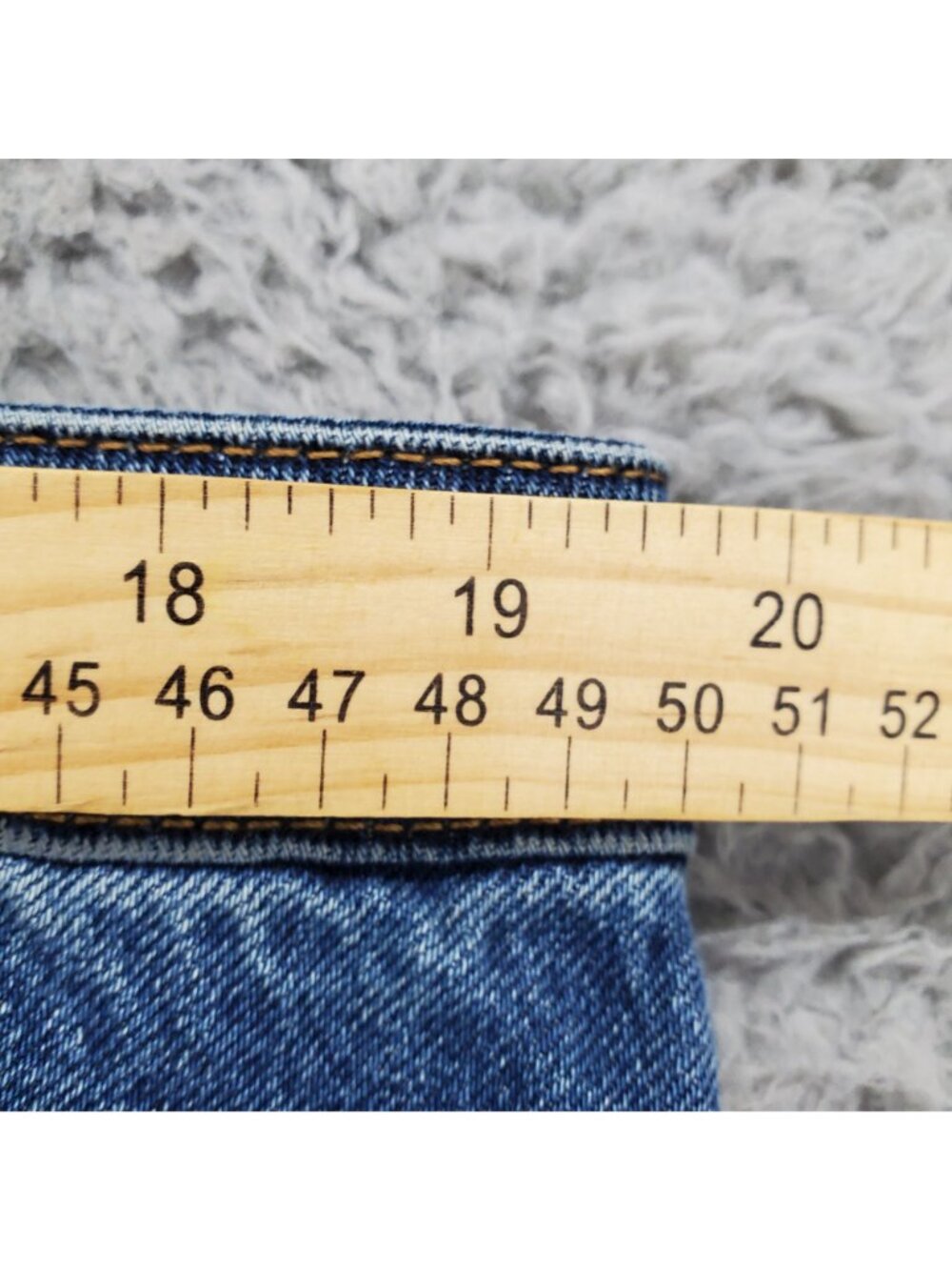 Levis Jeans Womens 34 Blue Baggy Dad Barrel Relaxed Fit Classic Denim Casual W34 - Picture 8 of 14